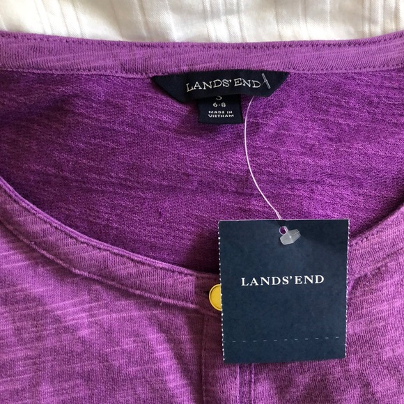 Lands End | Lightweight Button Cardigan S - Picture 6 of 7